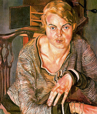 Portrait of Patricia Preece Stanley Spencer